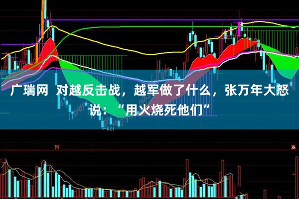 广瑞网  对越反击战，越军做了什么，张万年大怒说：“用火烧死他们”